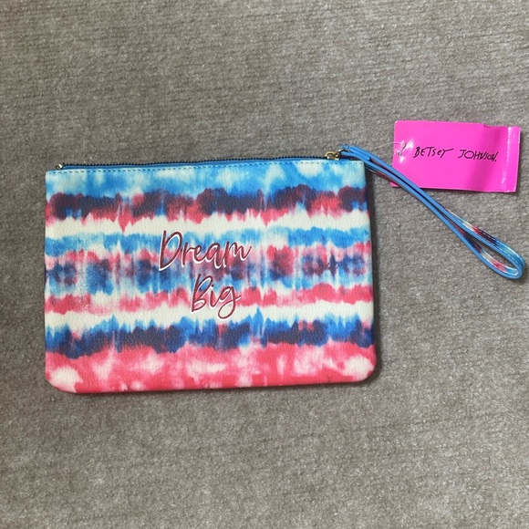 Betsey Johnson Handbags - Betsey Johnson Dream‎ Big Tie Dye Wristlet